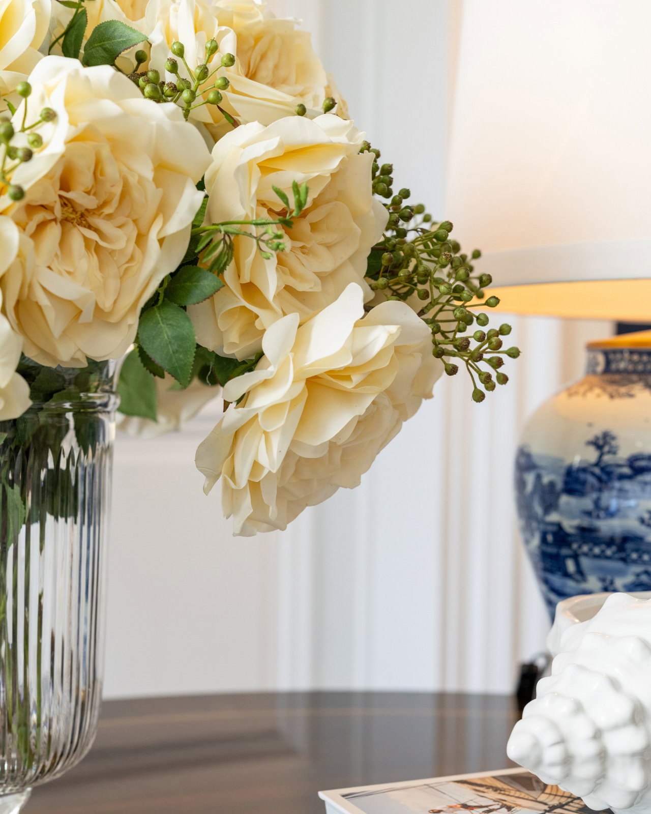 Rose cut flower cream