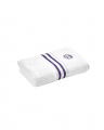 Wimbledon Baseline Stripe Towel Purple Set of 2