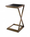 Cross Side Table Vintage Brass