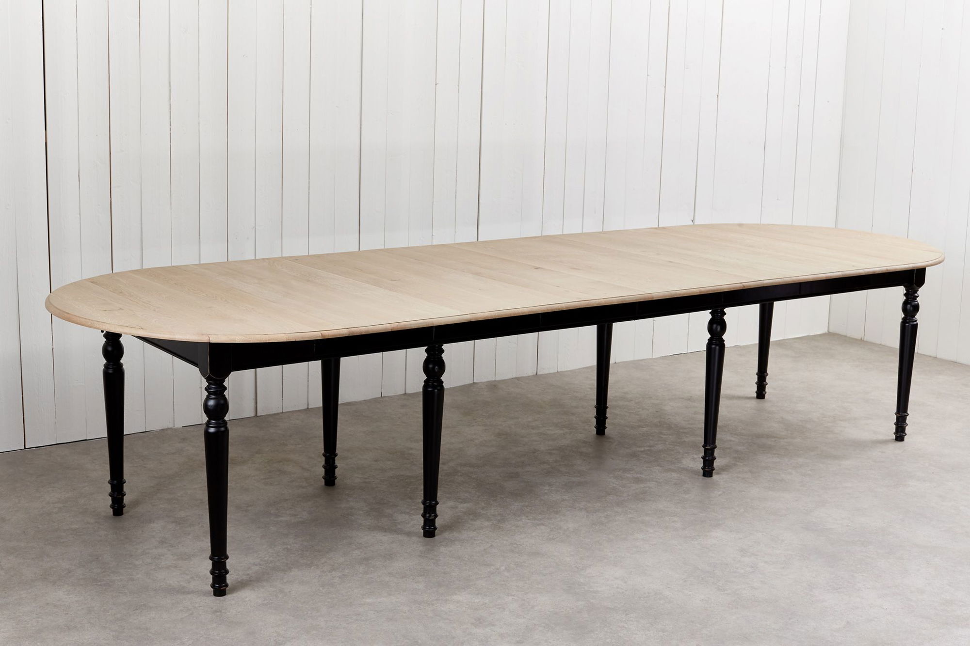 Korsika Esstisch Eiche/schwarz