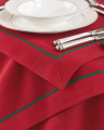 Castleford Tablecloth Red