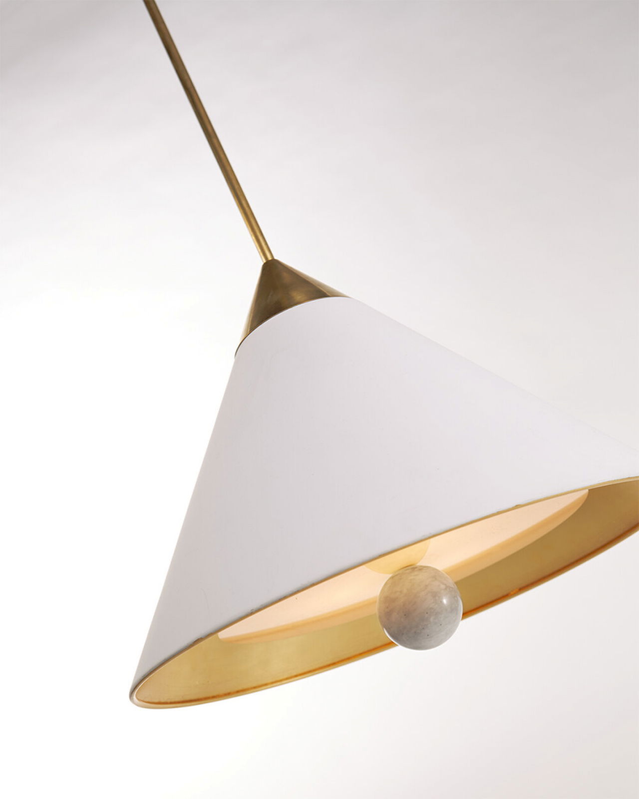 Cleo Pendant Antique Brass