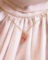 Petite Drop kaulakoru light rose