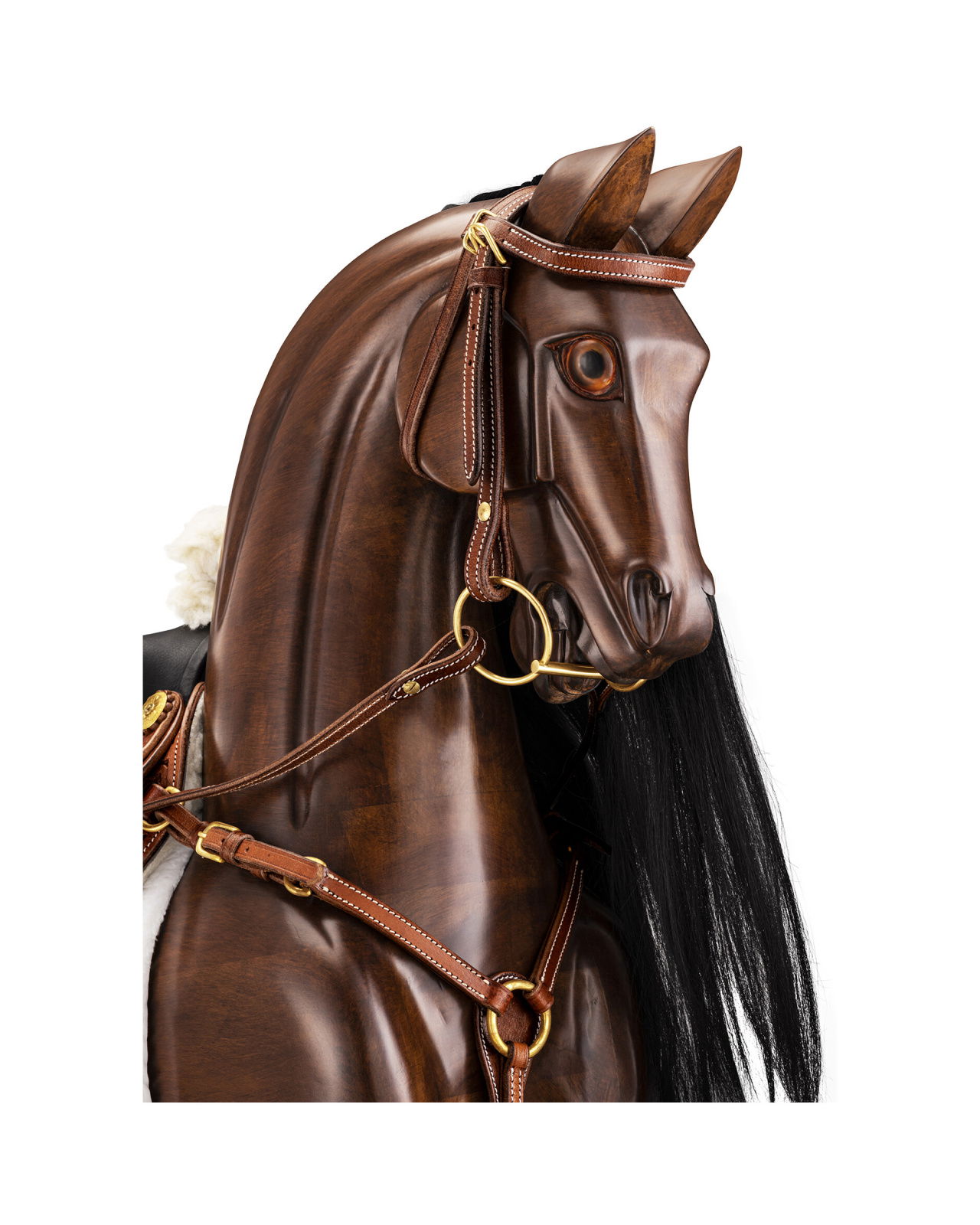 Rocking Horse, Western Saddle
