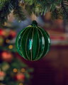 Myrtle Green Christmas Baubles 3-Pack