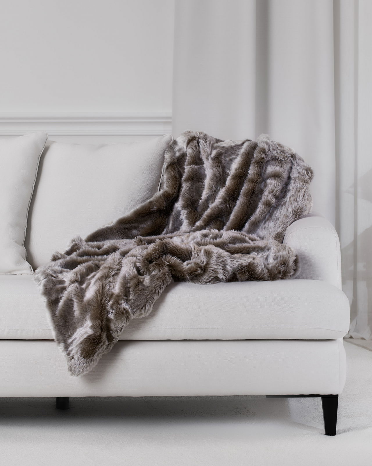 Whistler överkast silver fox