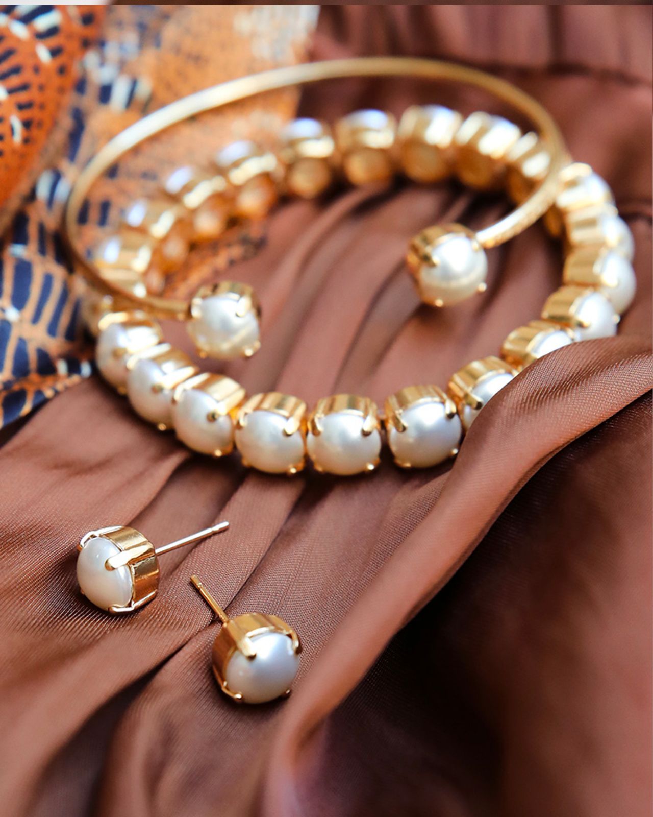 Classic Petite armband pearl