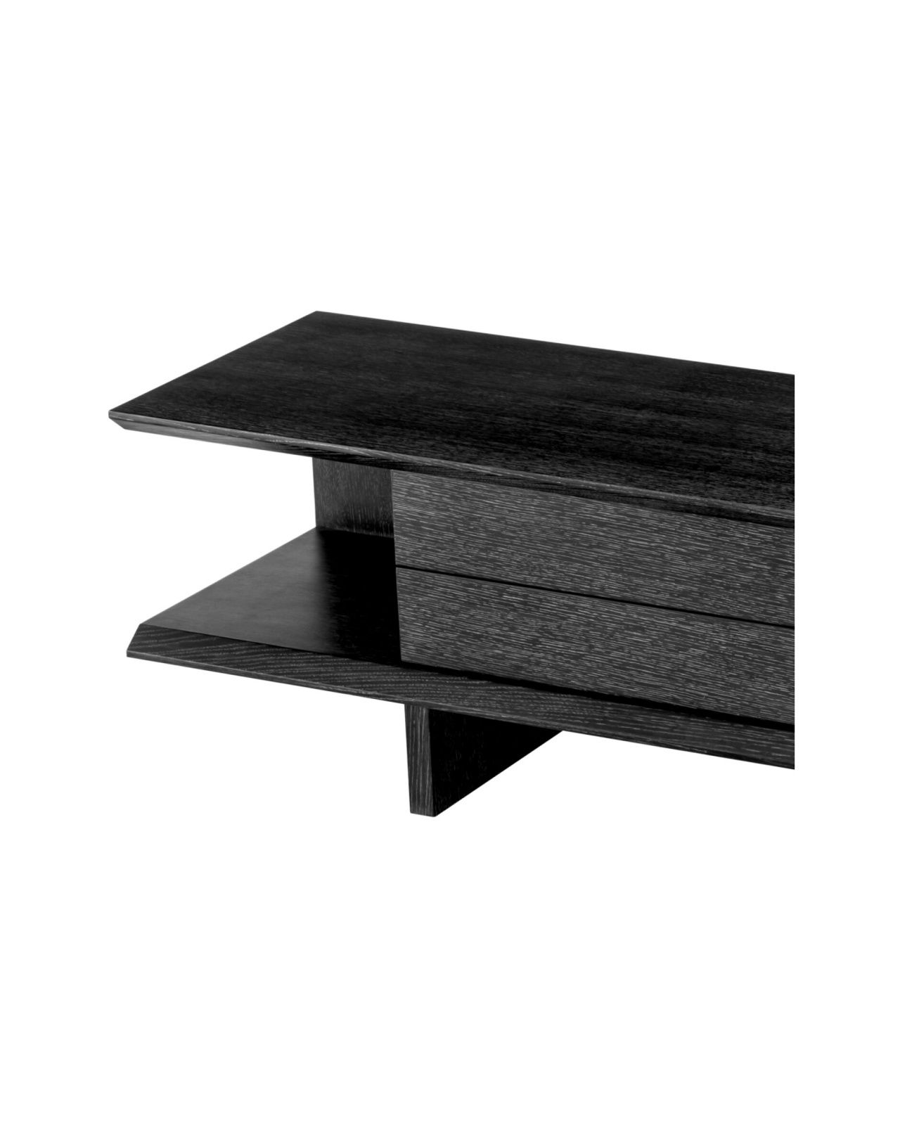 Guerroro mediabänk charcoal grey