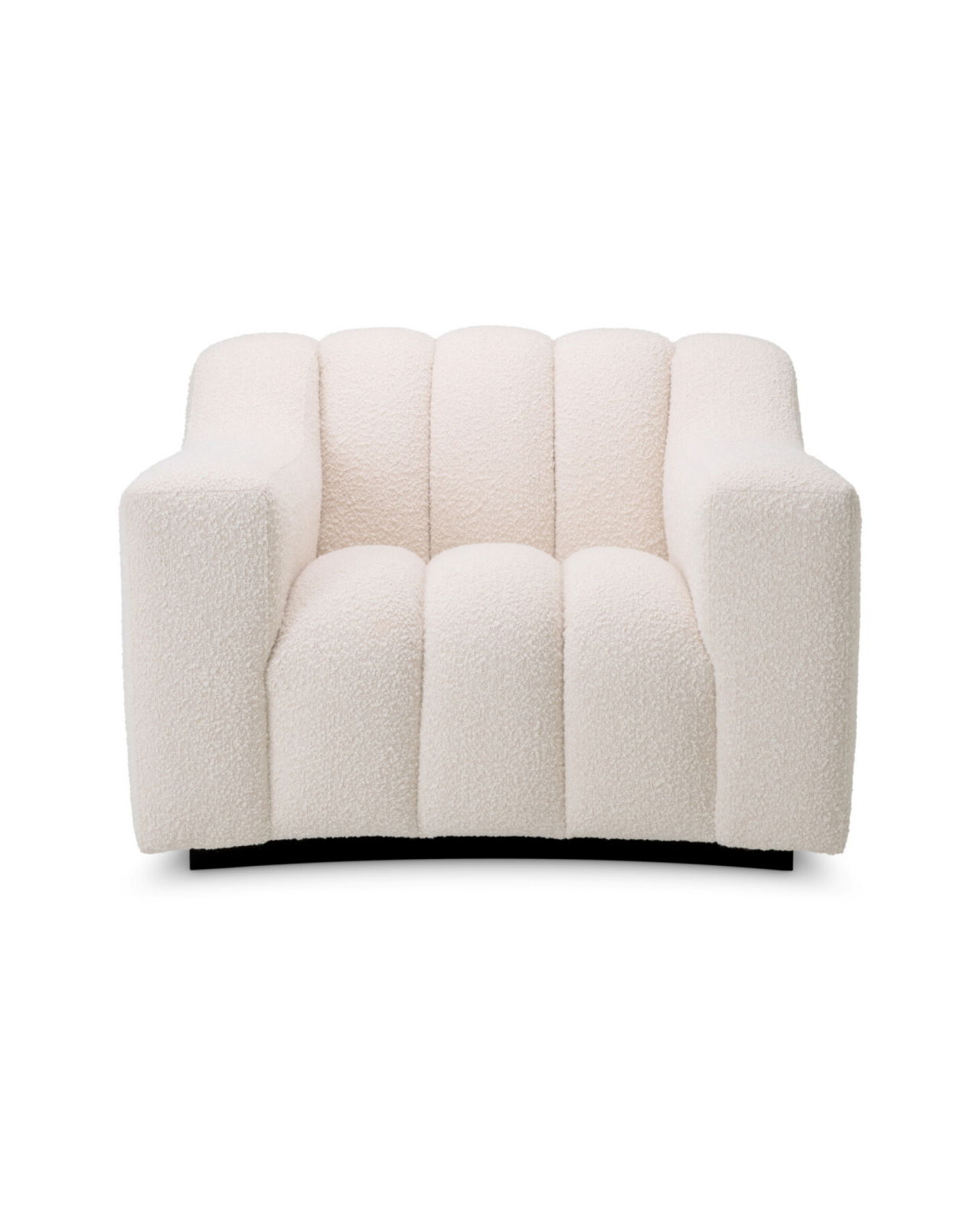 Kelly fauteuil bouclé cream