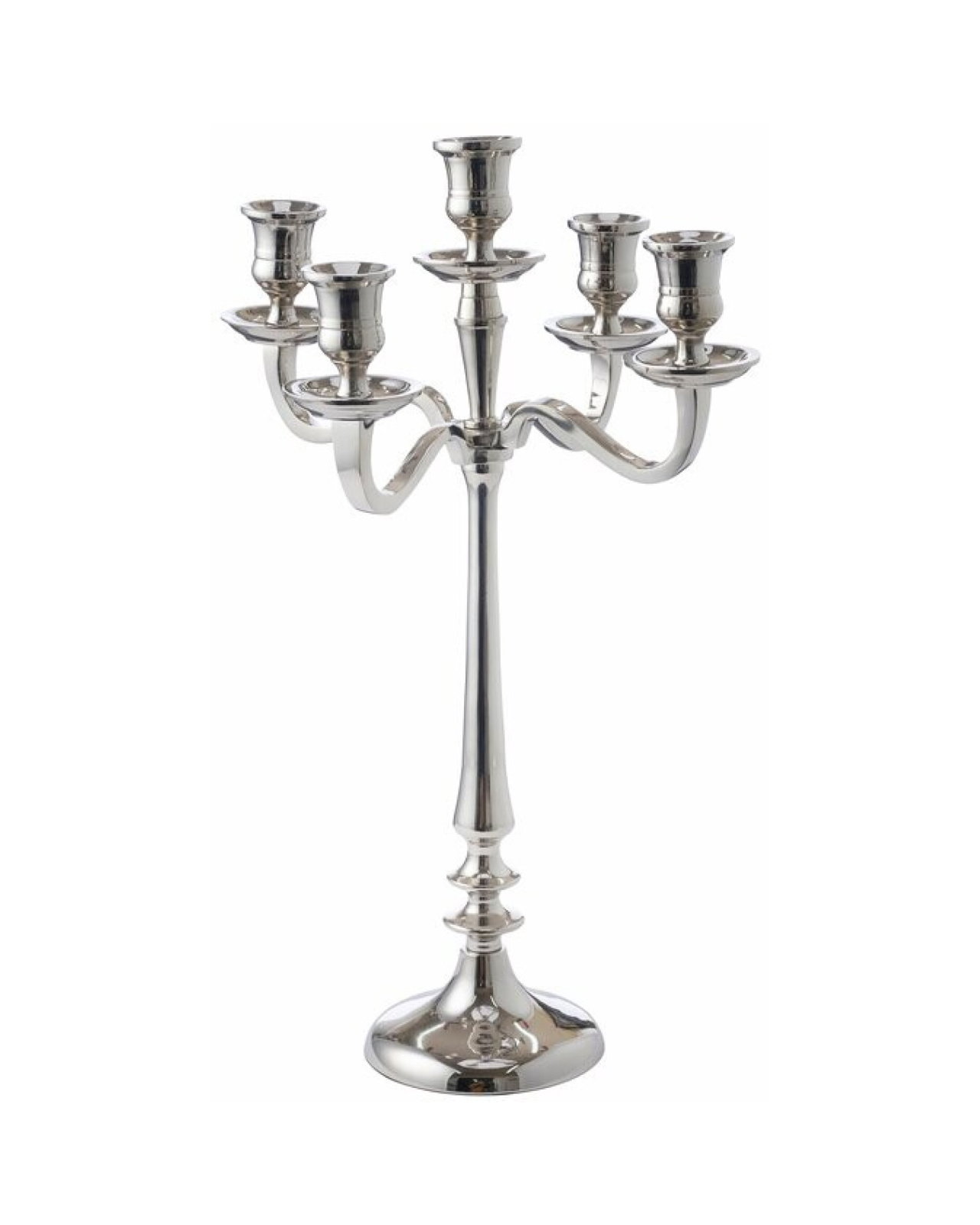 Silla  Candelabra 5-arm Silver