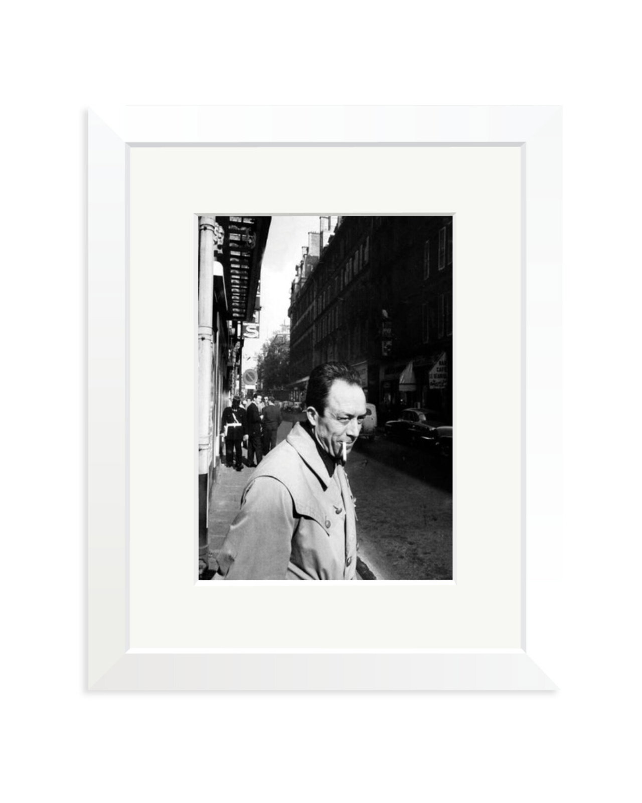 Albert Camus, 1957 White / Small
