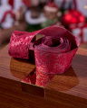 Mabel Ribbon Burgundy 9m