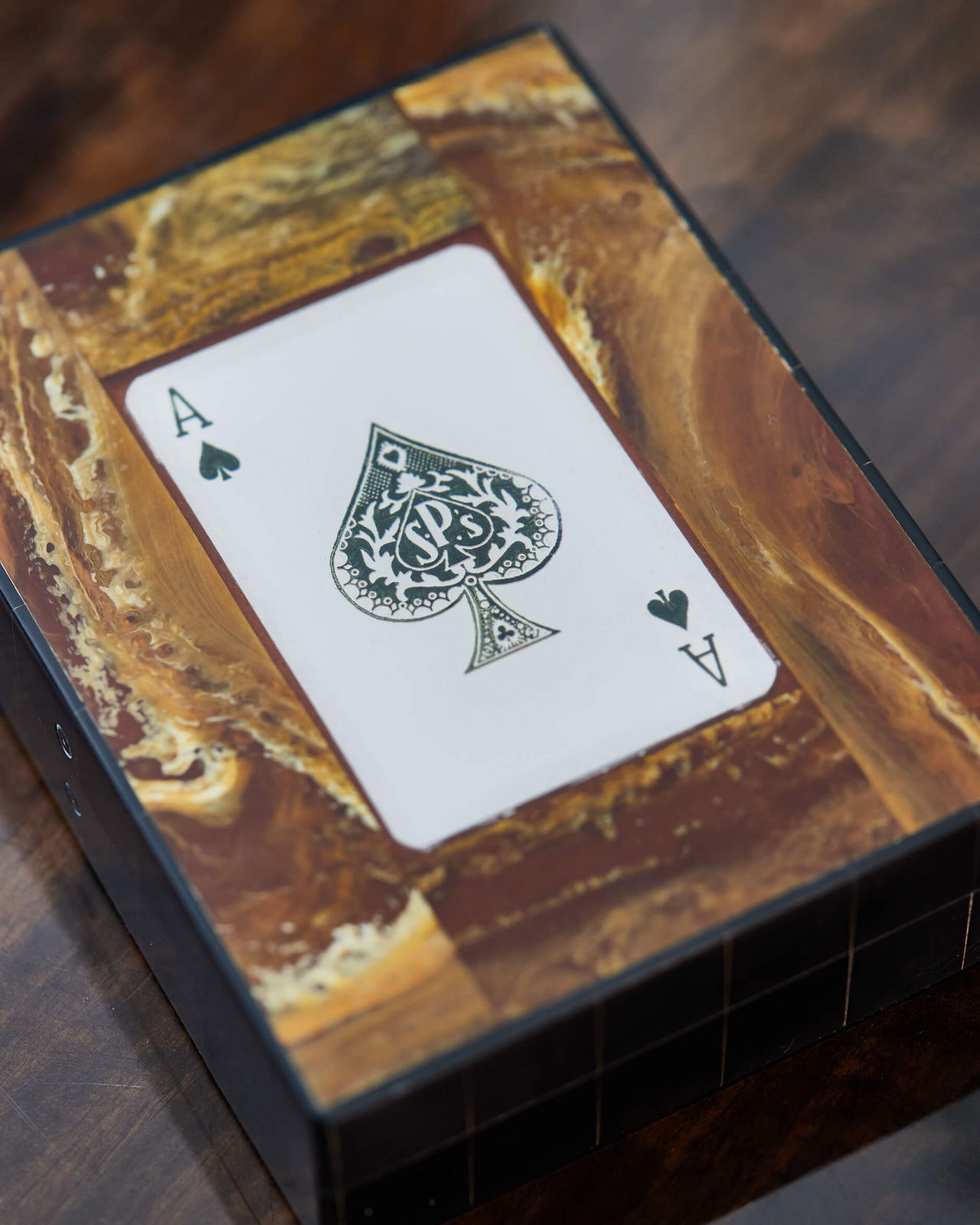 Rasia korttipakka ruskea