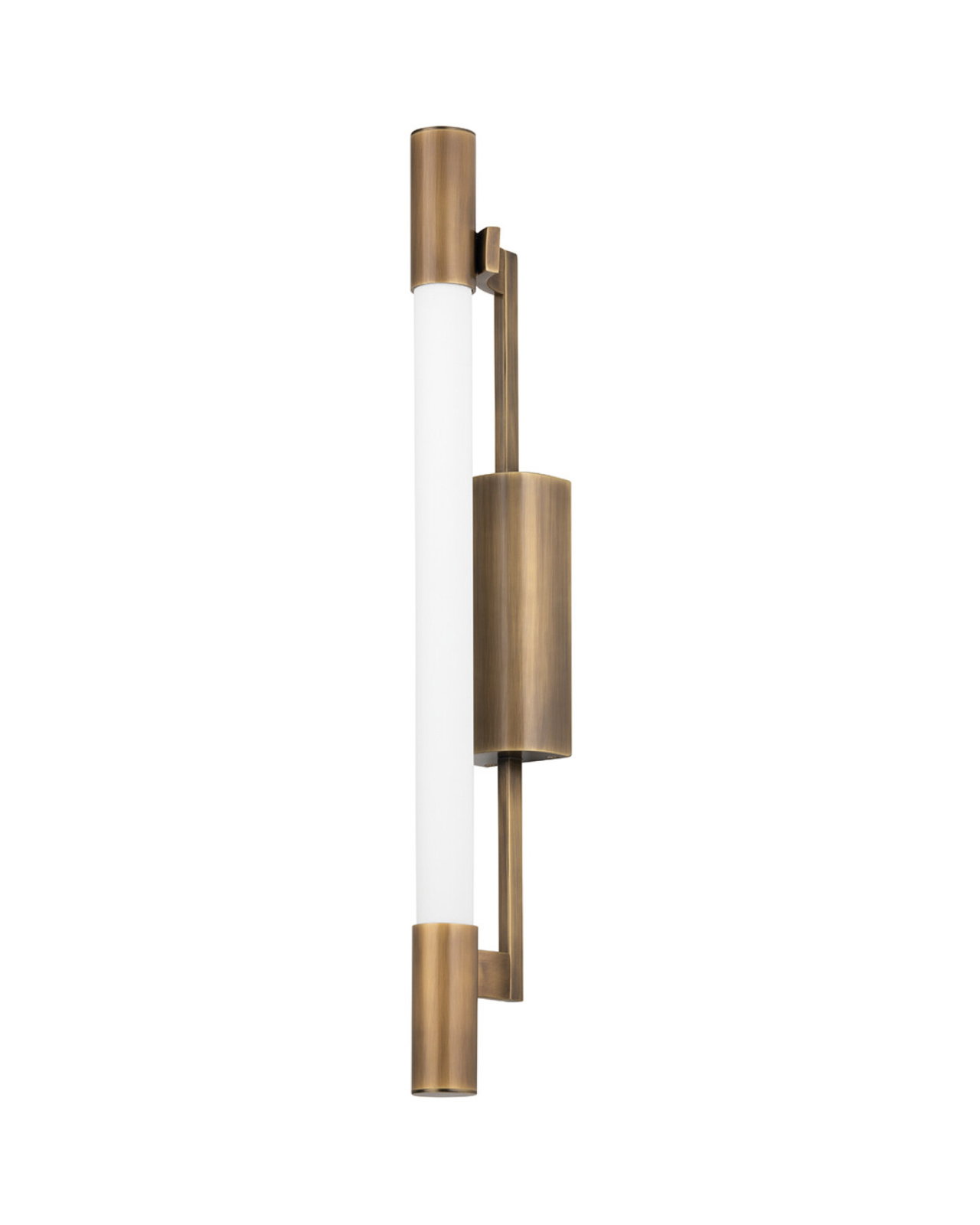 Merced vegglampe messing