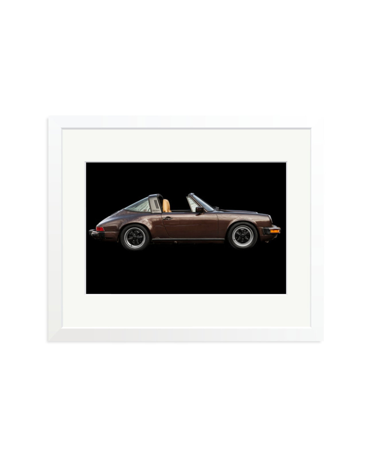 Porsche Targa White / Medium