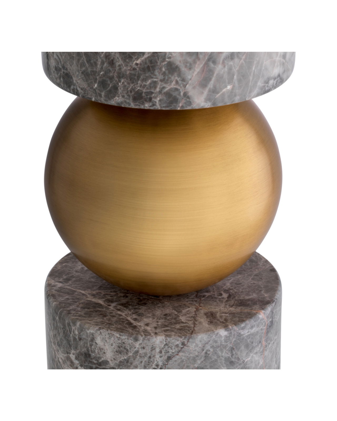 Levy bordslampa grå marmor