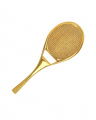 Bottle opener Tennis racket brass