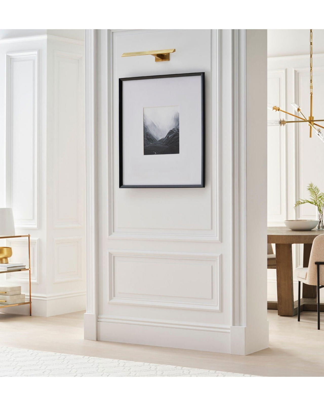 Petrel 18" Picture Light Antique Brass