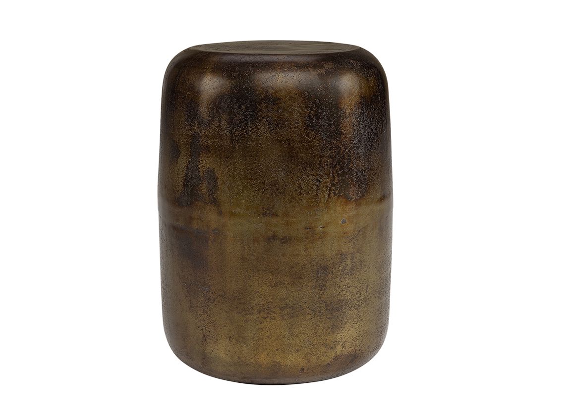 Lorenzo Stool Vintage Brass
