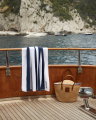 Santorini Strandhåndklæde navy