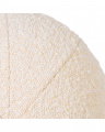 Palla round cushion bouclé cream