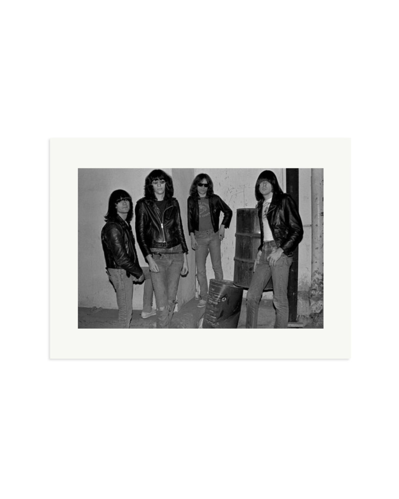 Joey Ramone and The Ramones 1978 Print Only / XL