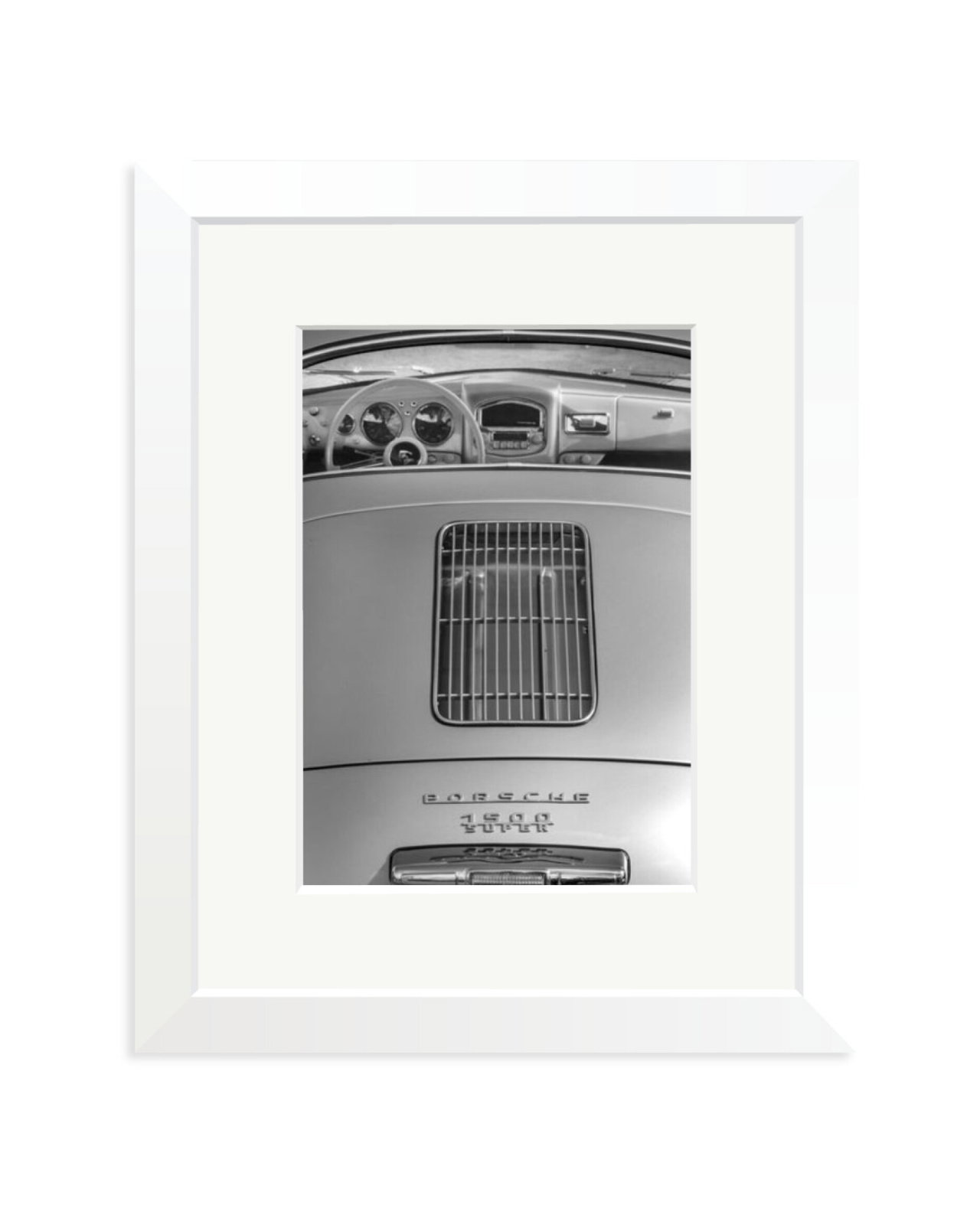 1955 Porsche 356 White / Small