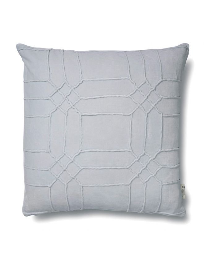 Delhi Cushion Cover Illusion Blue