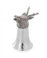 Stag snaps glass pewter