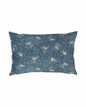 Wells Batik cushion cover chambray