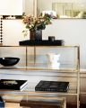 Shelby Console Table Brass