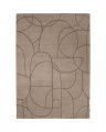 Modern Abstract teppich beige