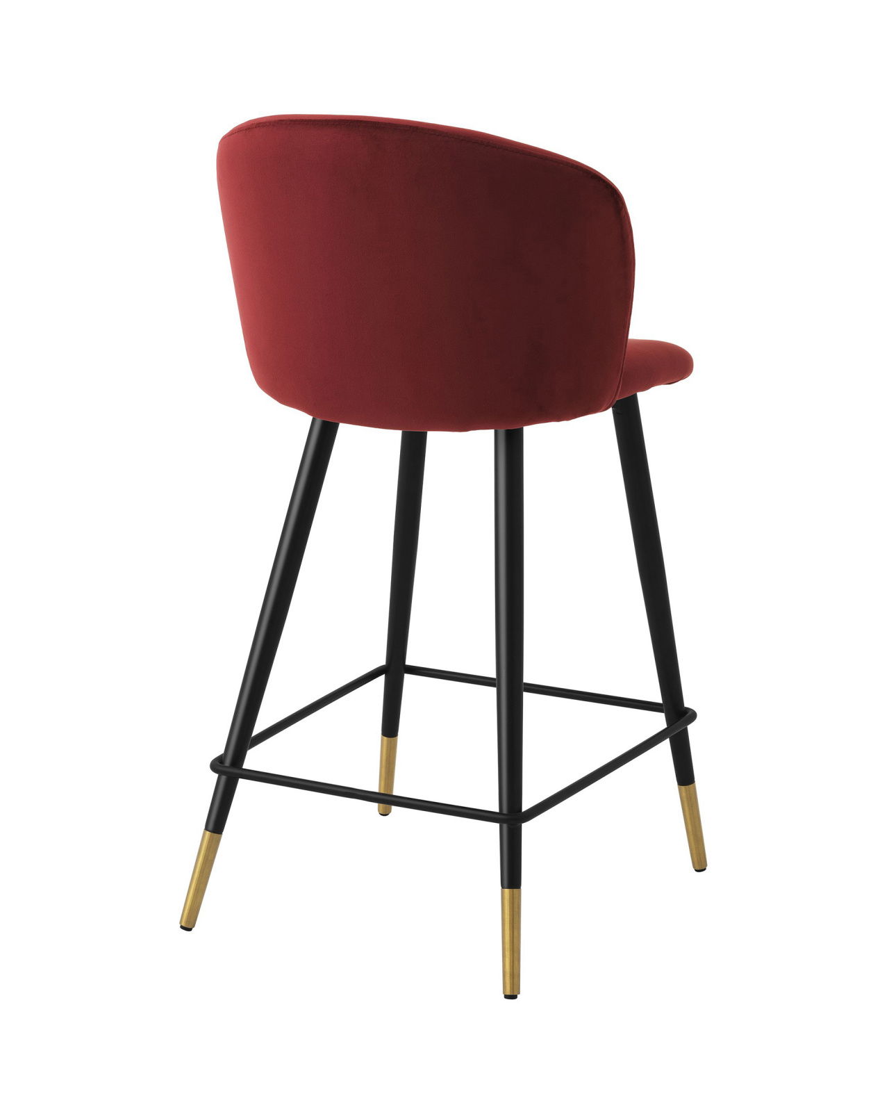 Volante Counter Stool Roche Bordeaux Velvet