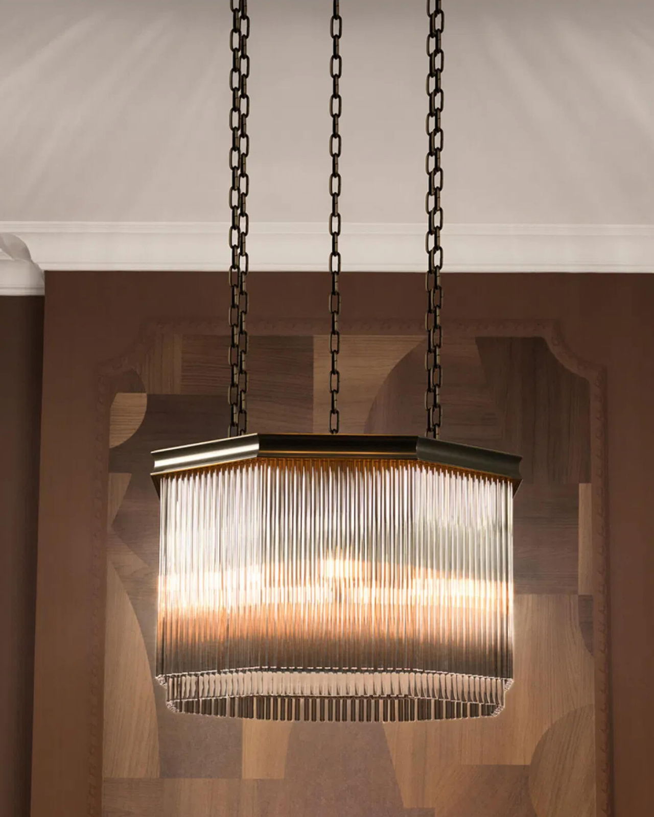 Estela bronzen kroonluchter