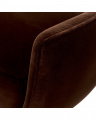 Stirling Bench Sonoma Brown Velvet