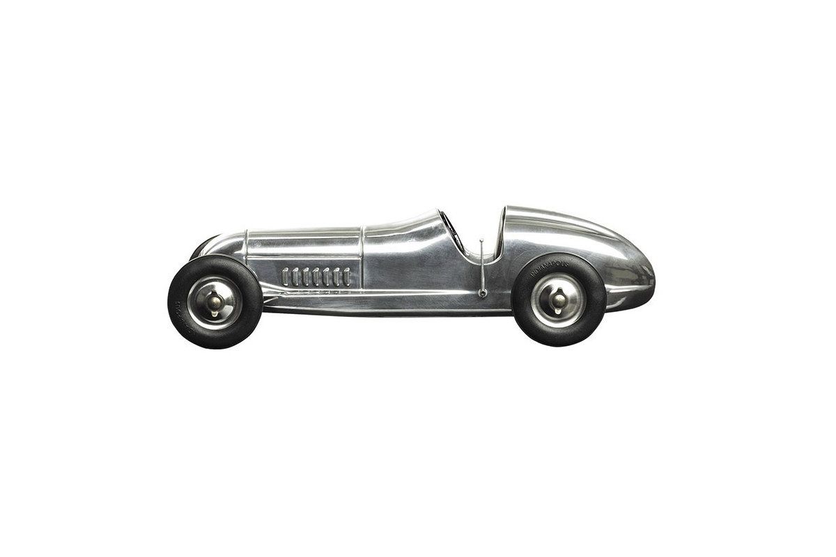 Indianapolis Model Race Car Silver/Black