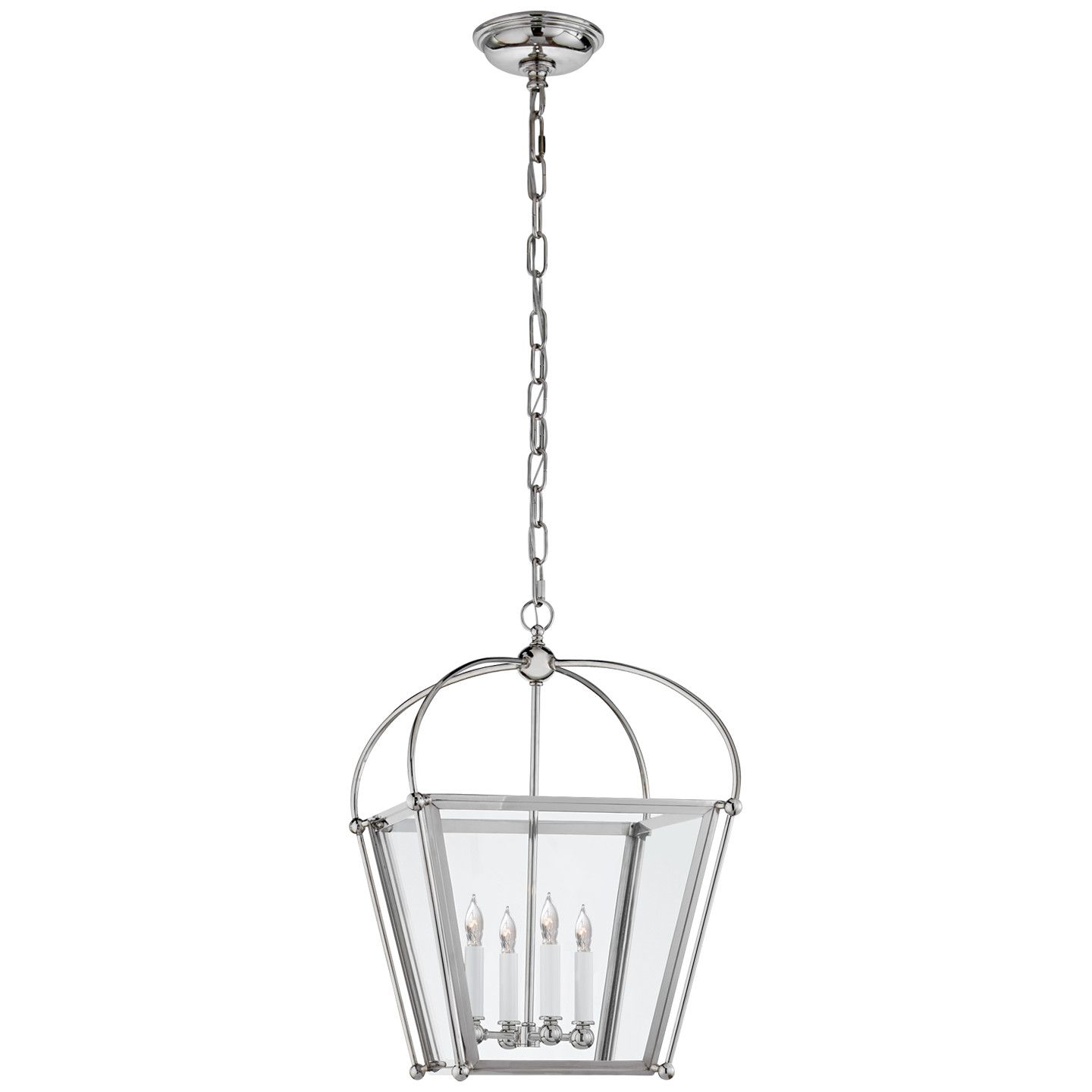 Riverside Small Lantern Polished Nickel