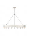 Roark 50" Modular Ring Chandelier Polished Nickel