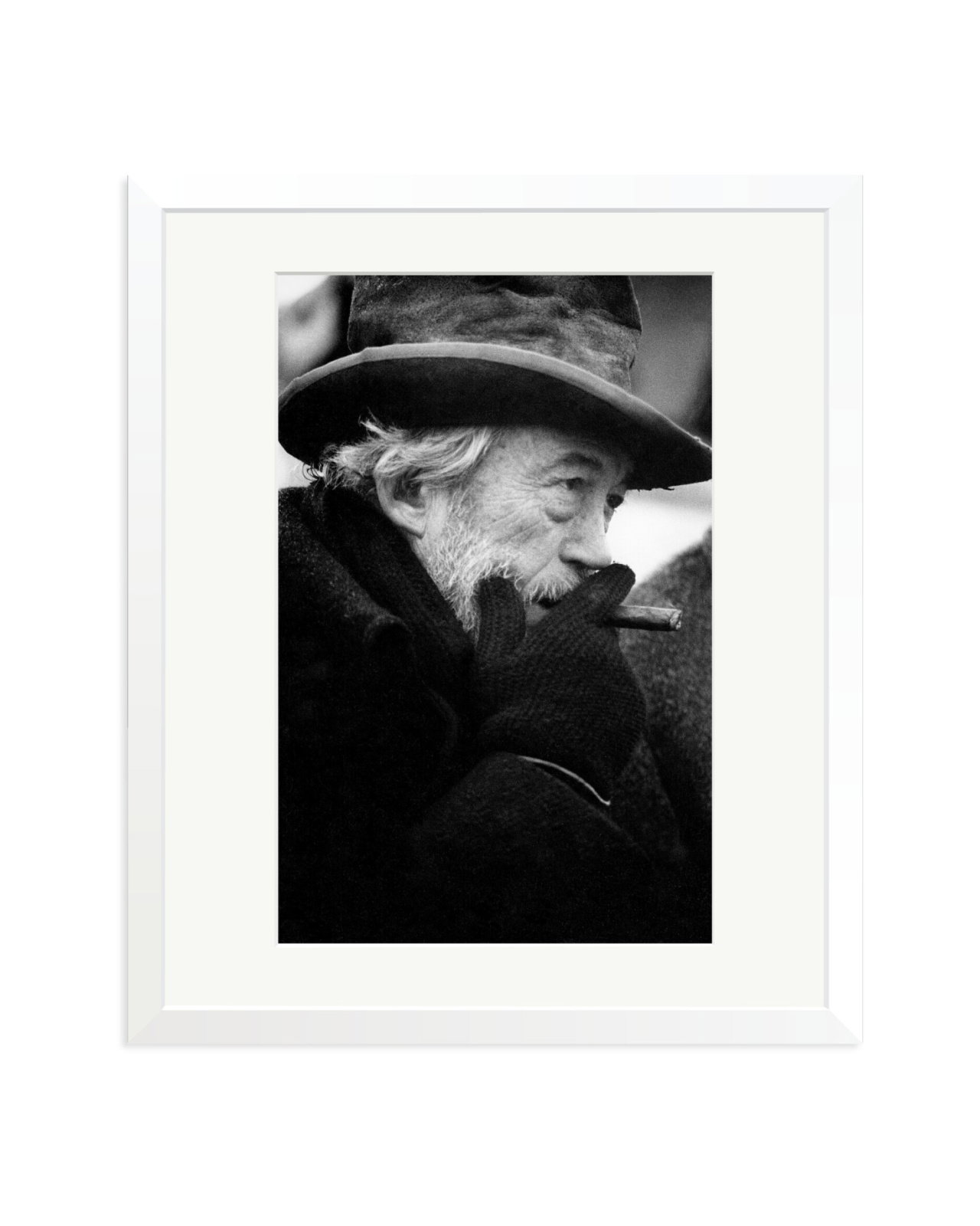 John Huston, 'Man in the Wilderness' White / Large