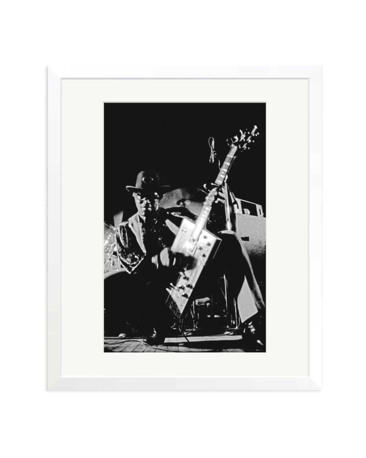 Bo Diddley 1979 White / Large