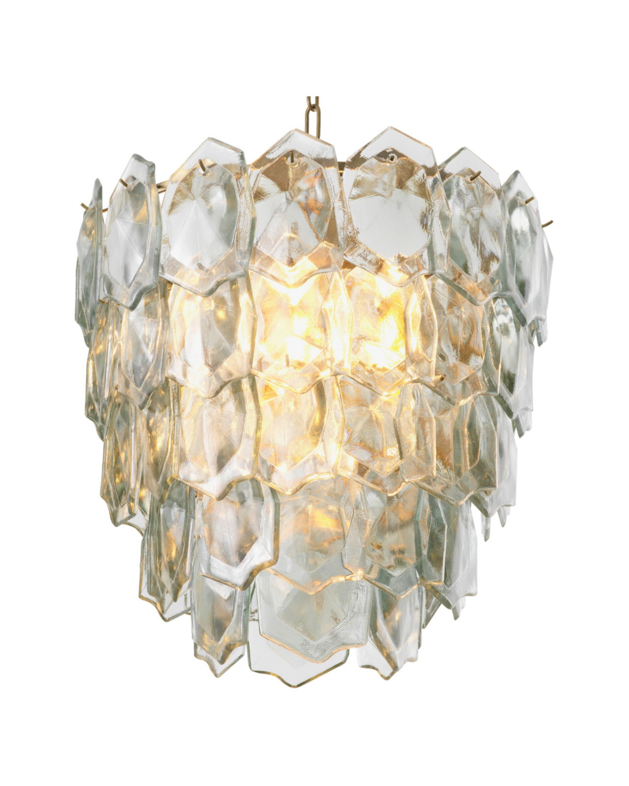 Elias Chandelier Vintage Brass