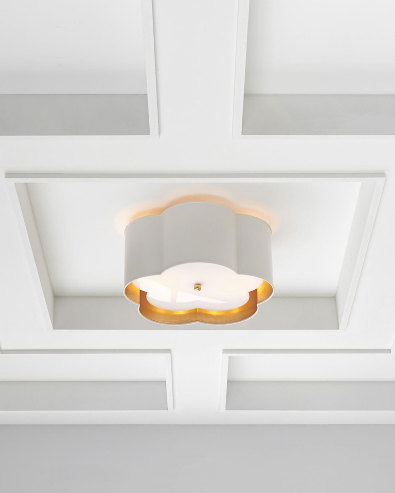 Bryce Flower plafond vit L