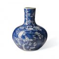 Cherry blossom vase blue