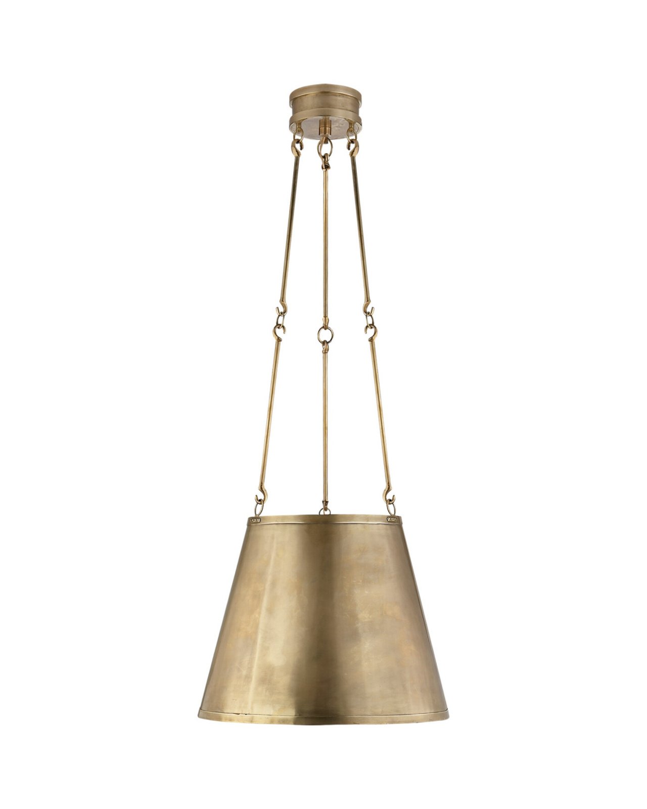 Lily Hanging Shade Natural Brass