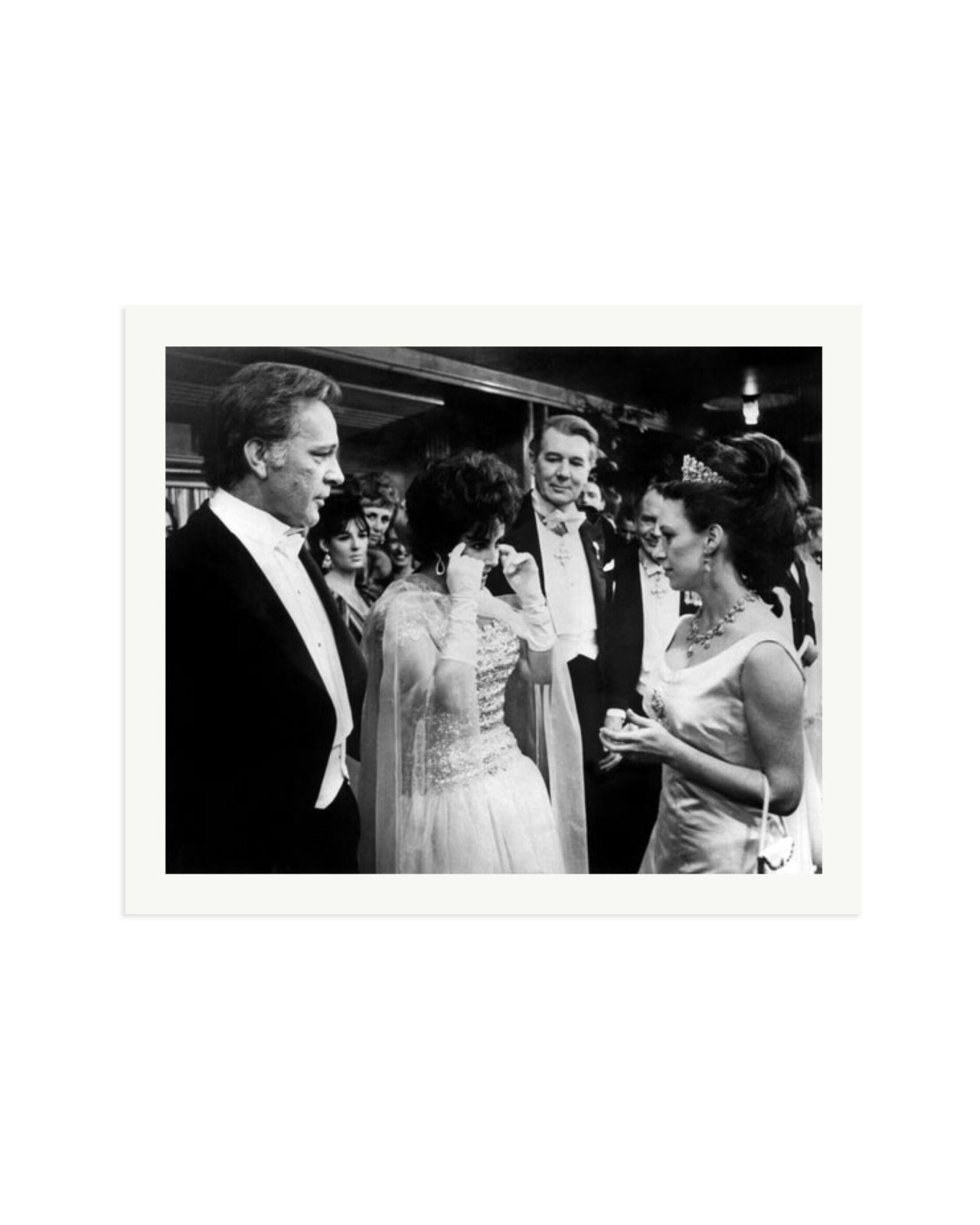 Burton, Taylor and Princess Margaret Print Only / XXL