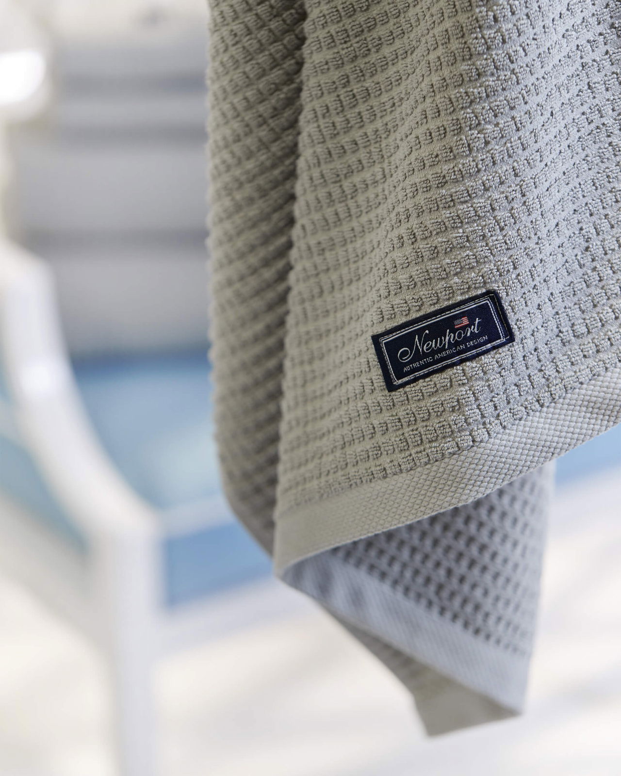 Fisher Island handduk grå