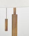 Clic brass table lamp