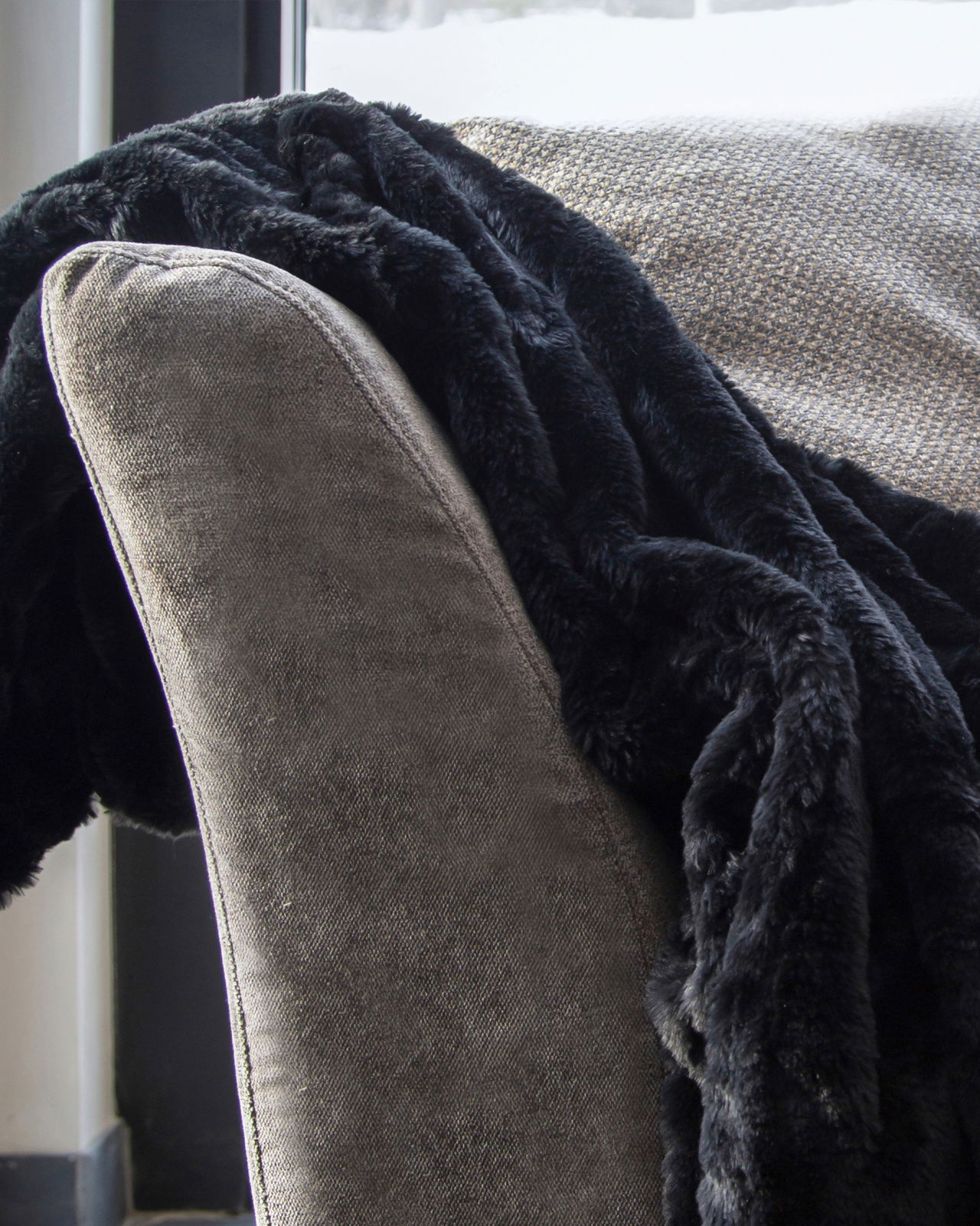 Celine pläd svart OUTLET