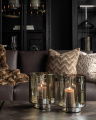 Reef Candle Holder Smoke Brown