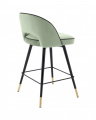 Cliff Counter Stool Savona Pistache Green Velvet Set of 2